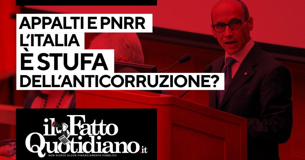 appalti-e-pnrr,-l'italia-e-stufa-dell'anticorruzione?-segui-la-diretta-con-peter-gomez-–-il-fatto-quotidiano